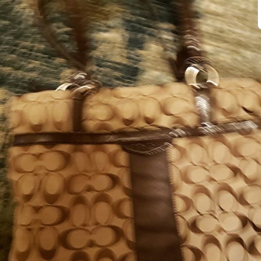 COACH Signature Tote Purse